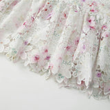 Belle Embroidered Mini Dress