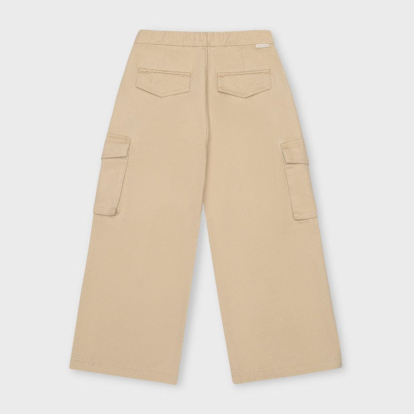 Organic Cotton Wide Leg Cargo Pant