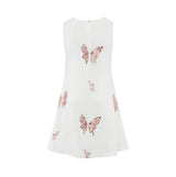 Sequin Butterfly Velour Dress