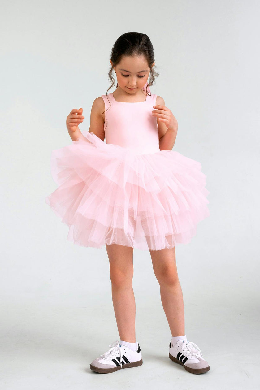 Pink Rose Tutu Dress