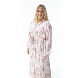 Painterly Rose Bouquets - Adult Long Robe