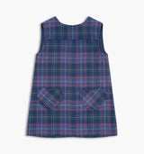 The Tiny Mulberry Dress -  Autumn Tartan Navy