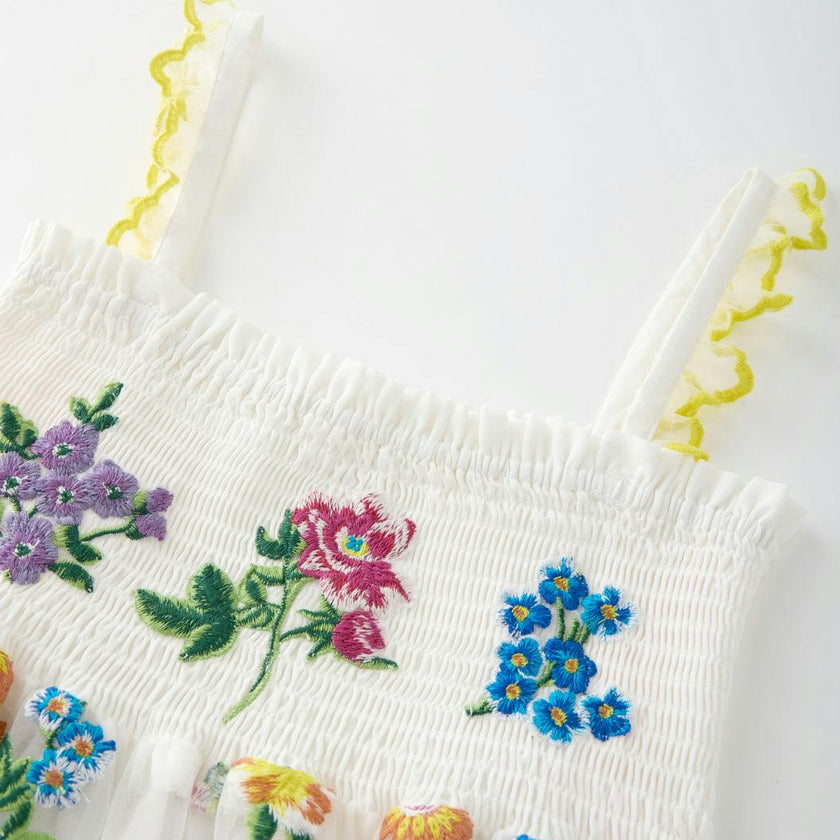 Carly Embroidered Maxi Dress