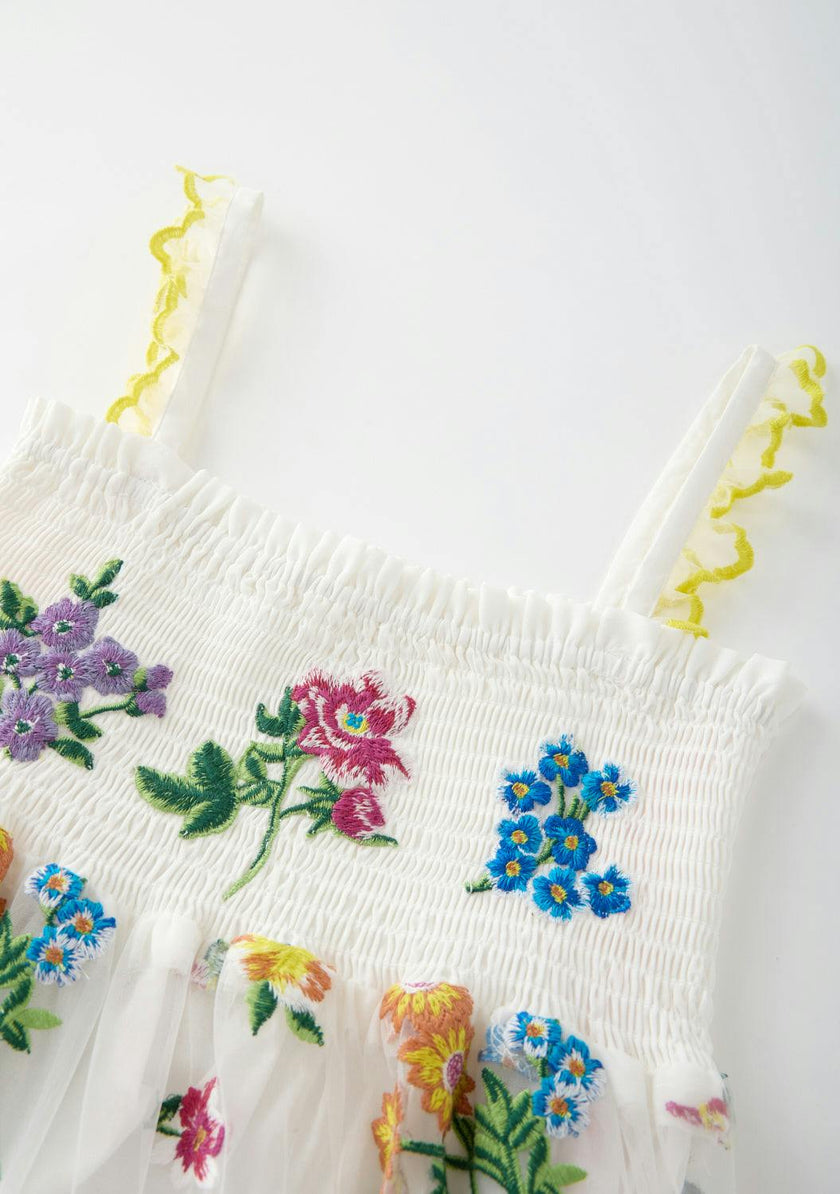 Carly Embroidered Maxi Dress