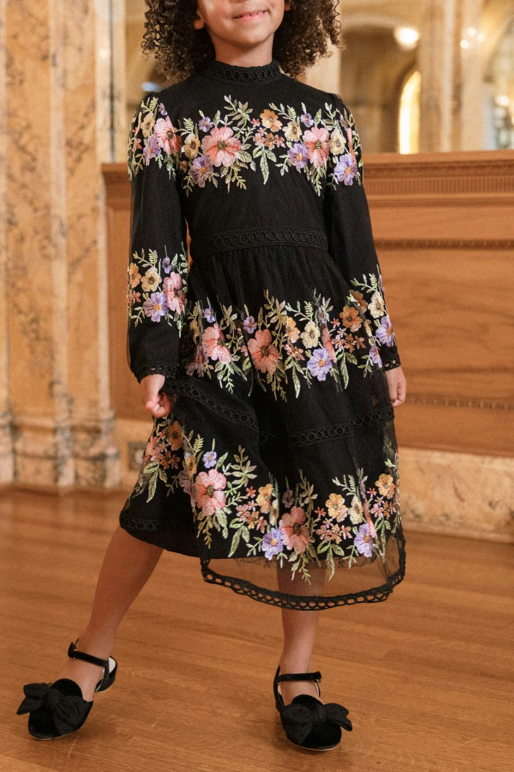 Mini Sicily Dress in Moody Vivid Floral