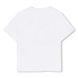 White Paris Embroidered Logo Tee