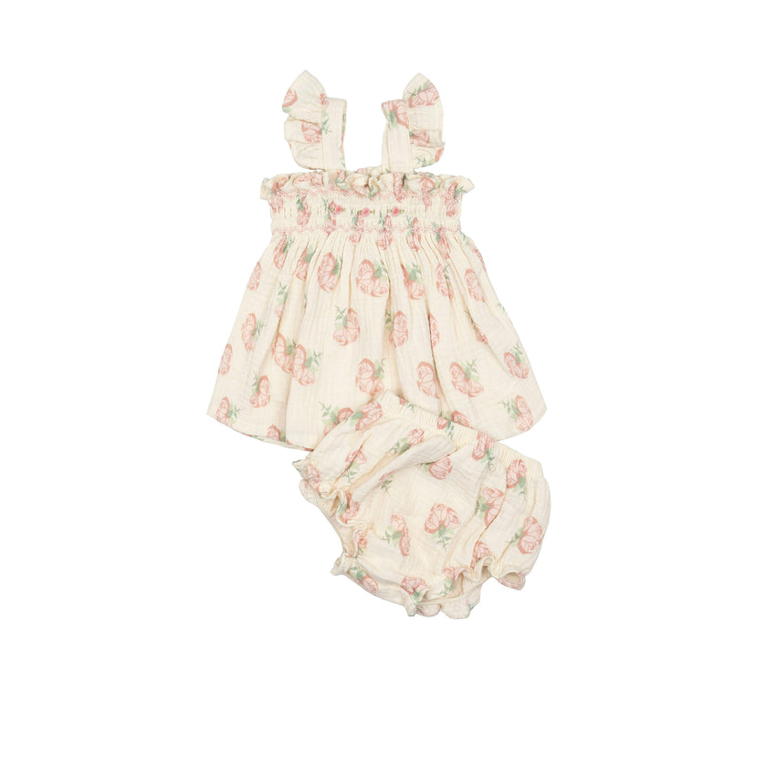 Flutter Set in Pink Rose