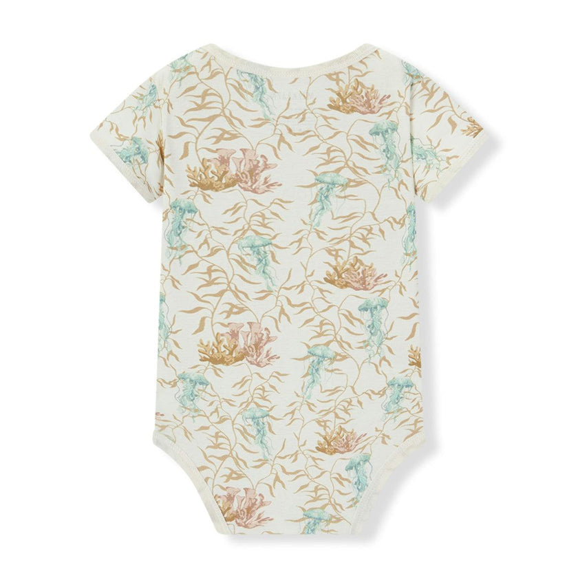 Under the Sea Organic Cotton Short Sleeve One Piece