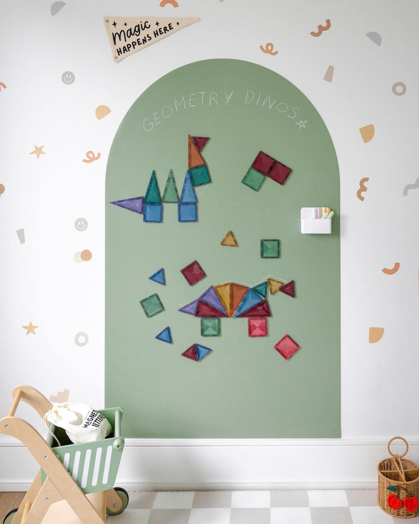 JUMBO Magic Playwall - Arch Magnetic Wall Decal for Kids