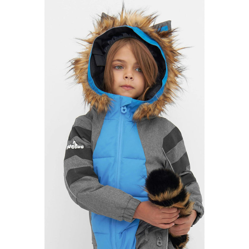 Racoondo Snowsuit, Grey