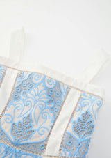 Gisele Embroidery Maxi Dress