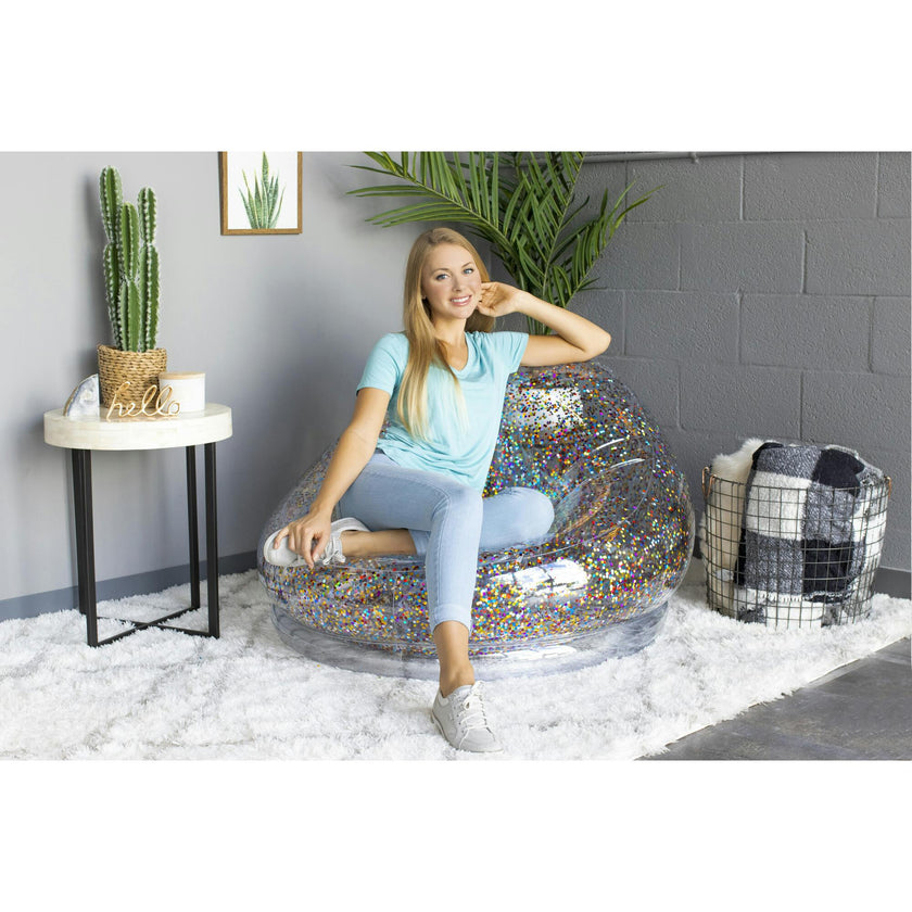 Inflatable Glitter Chair