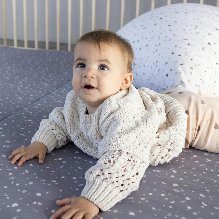 Terrazzo Slate Organic Cotton Mat