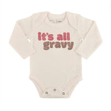 graphic bodysuit | all gravy (long sleeve)
