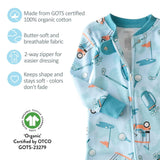 SHAWN Snug-fit Footless Baby Pajamas for Boys & Girls