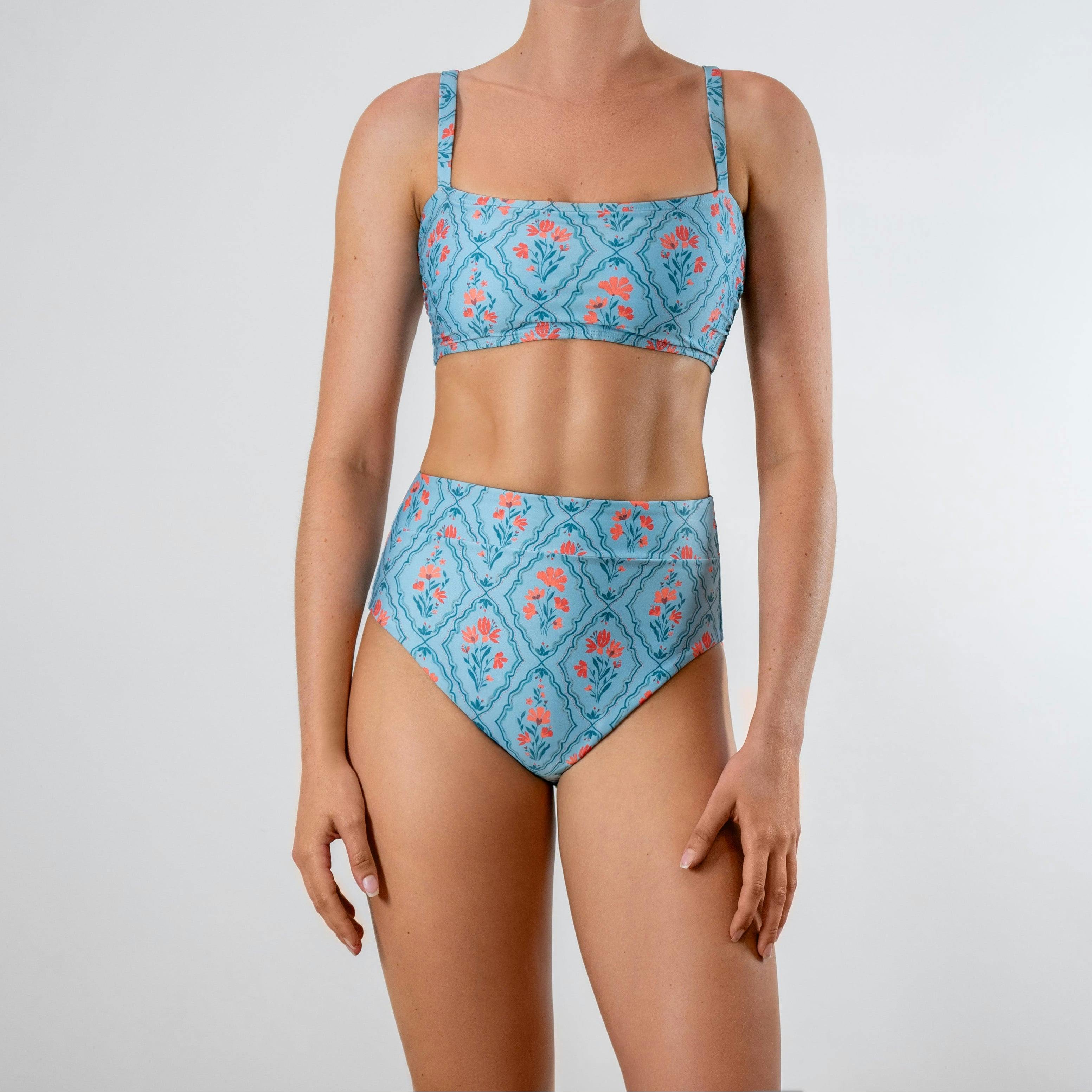 Lucia Bralette Swimsuit Top - Wallpaper