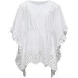 Cesci White Eyelet Cover Up