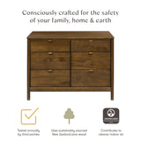 Bondi 6-Drawer Assembled Dresser (48")