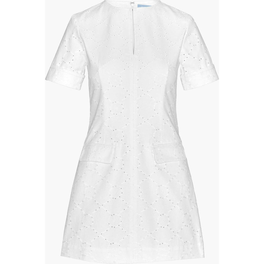 The Renata Dress - Ivory Eyelet