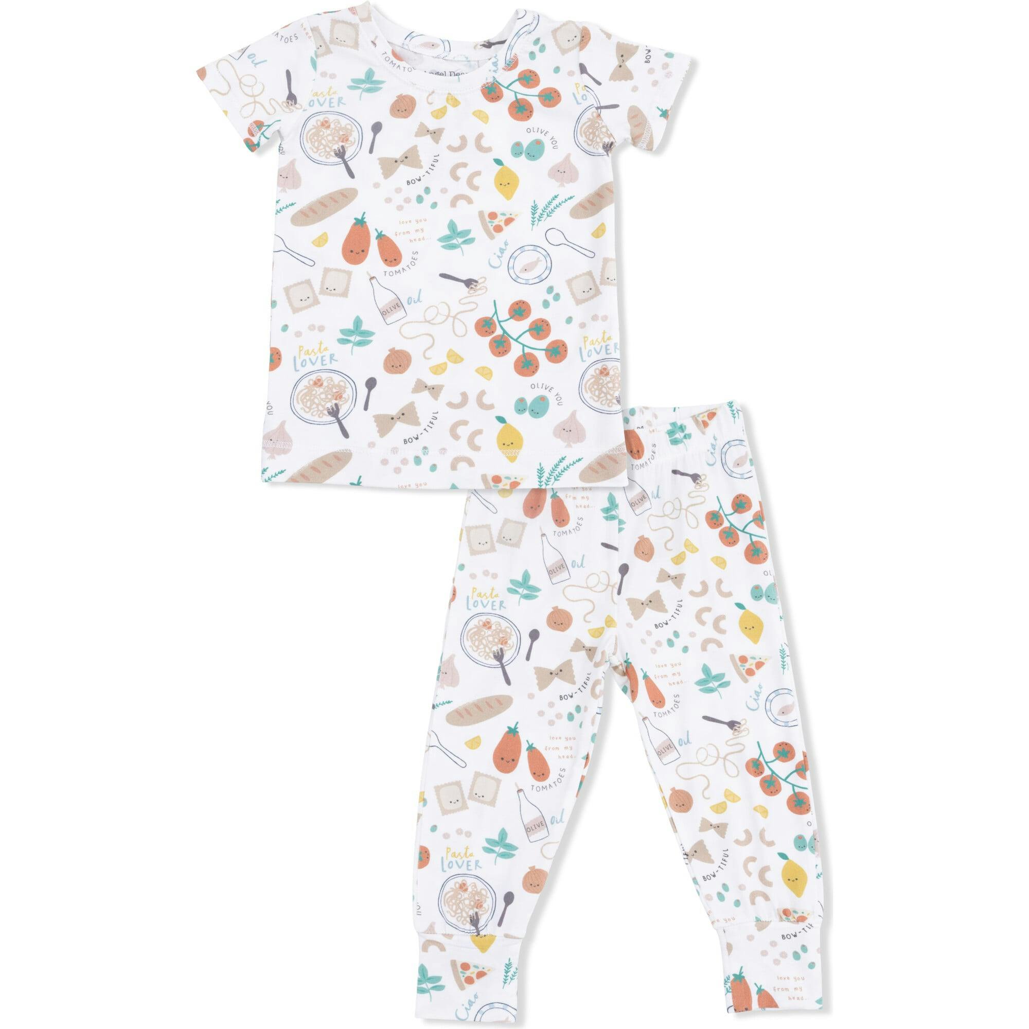 Pasta Lovers - Short Sleeve Loungewear Set