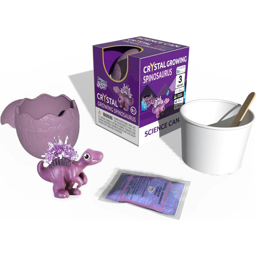 Hape: Science Can: Crystal Growing Kit - Edaphosaurus