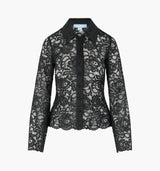 The Jules Top - Black Stretch Lace