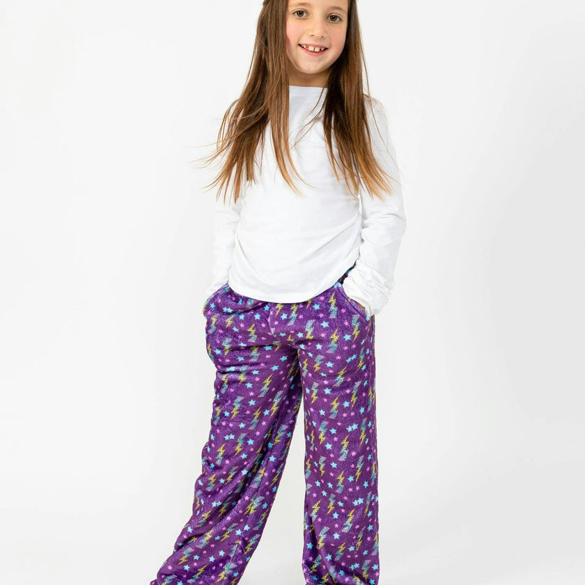 Purple Flash Loungewear Pants
