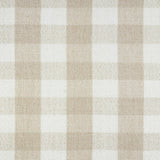 Crawford Pillowback Chair and a Half Comfort Swivel Glider in Tan Gingham