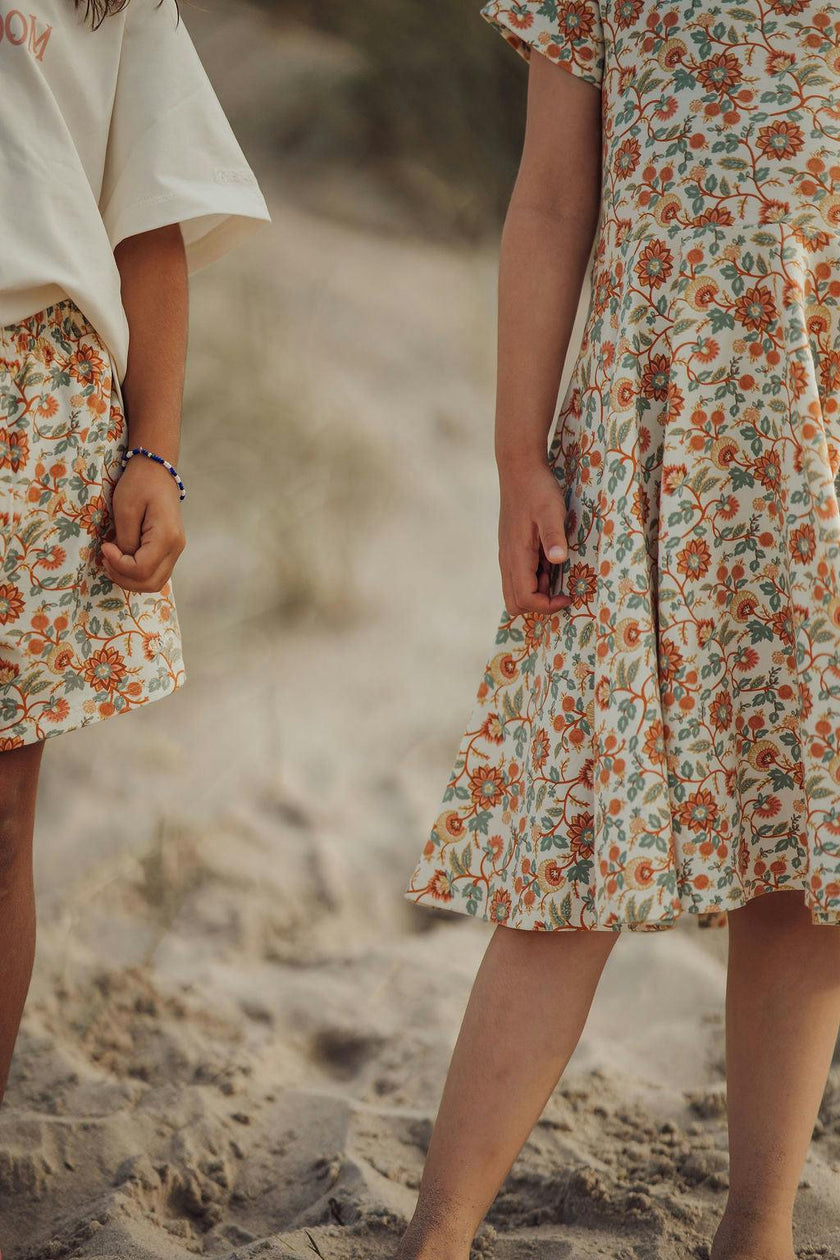 Sweetheart Twirl Dress | Organic Cotton Jersey - In Bloom