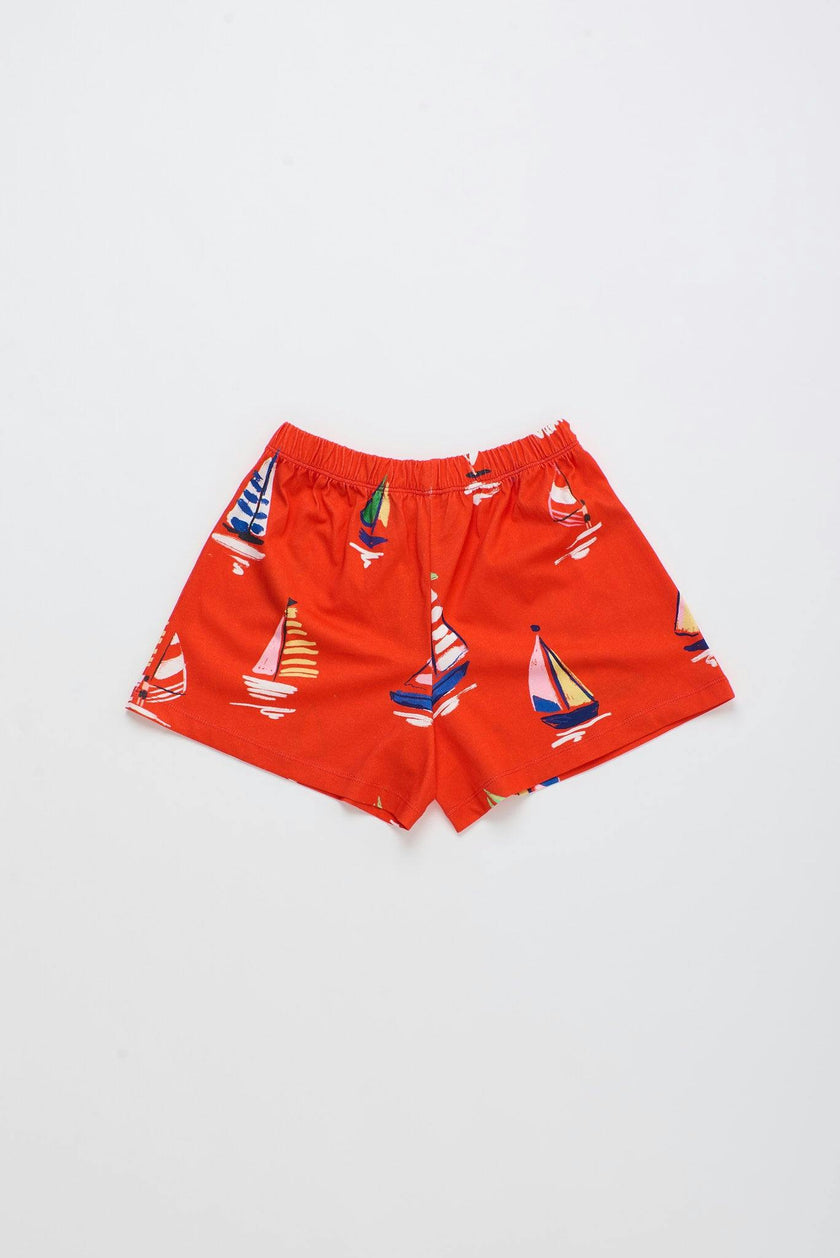 BARCOS SHORT JERSEY RED