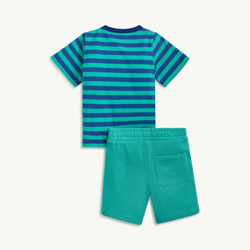 Magnetic Peek-A-Pocket T-Shirt & Shorts Set