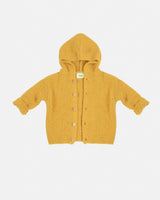Hooded Cardigan - Fuzzy