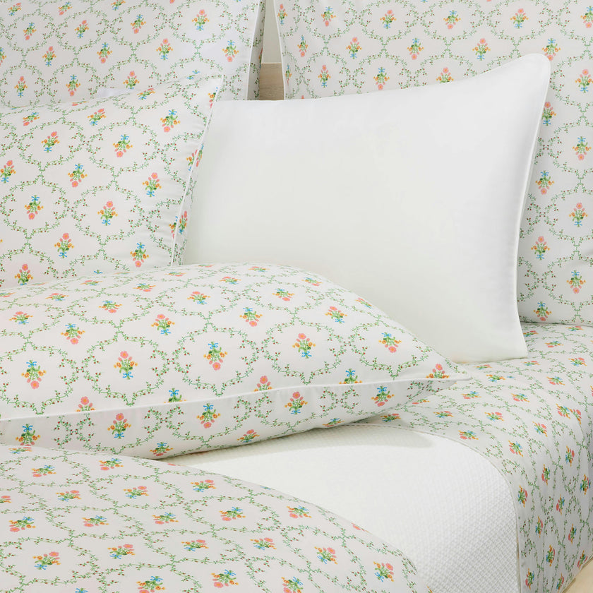 The Duvet Cover - Pastel Trellis