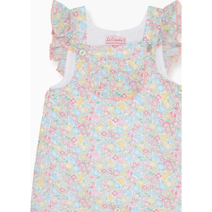 Pink Nova Baby Dungarees