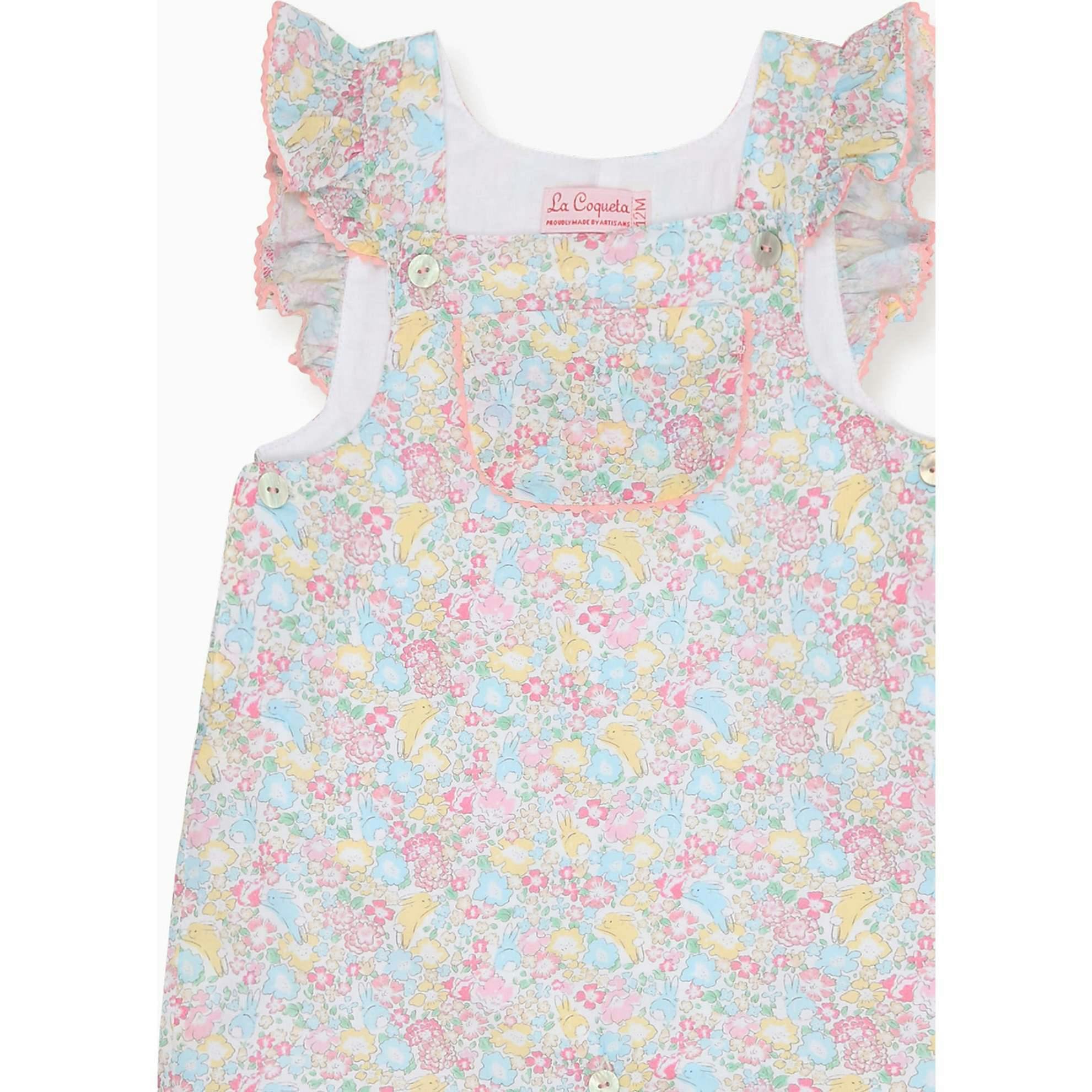 Pink Nova Baby Dungarees