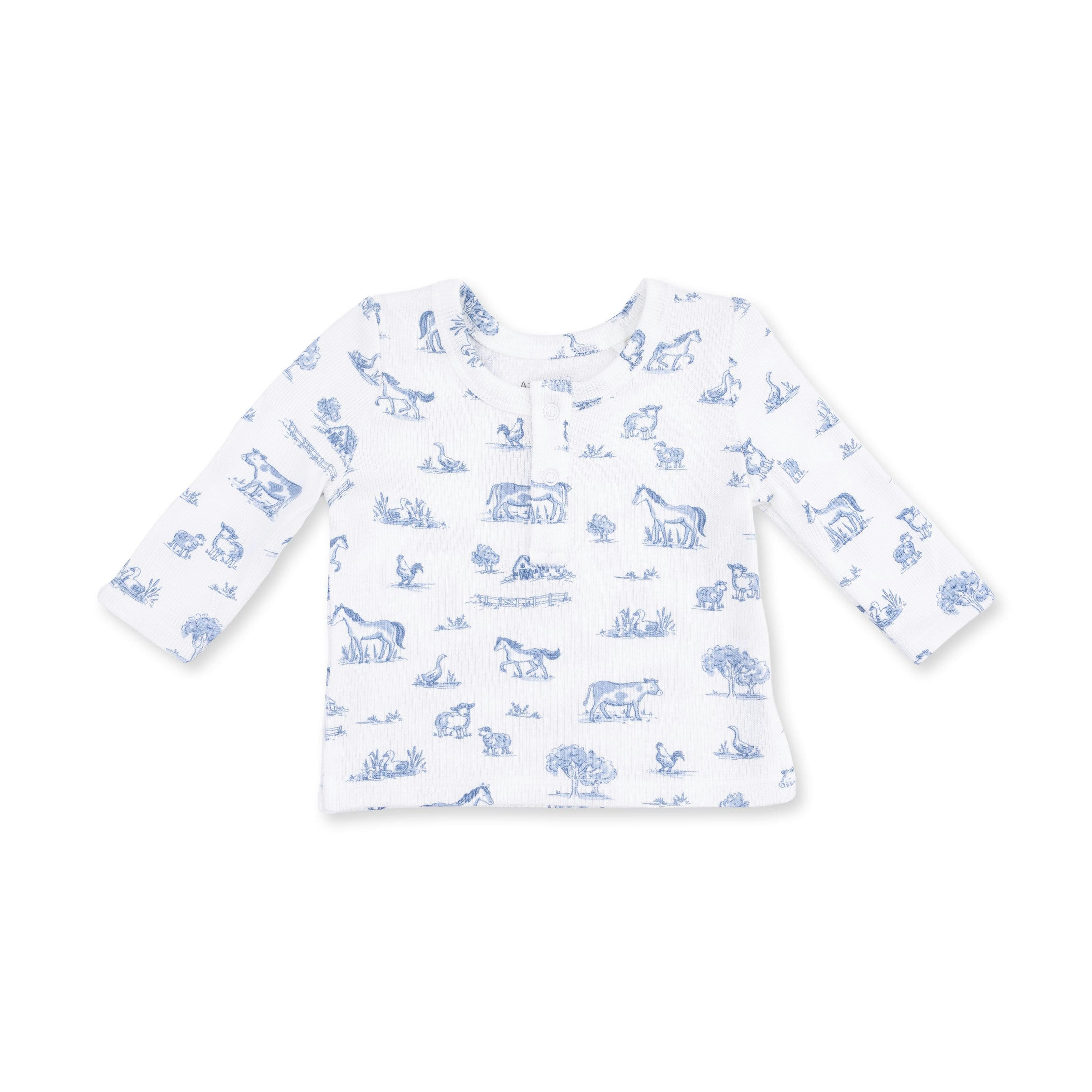 Farm Friends - Long Sleeve Henley Play Set
