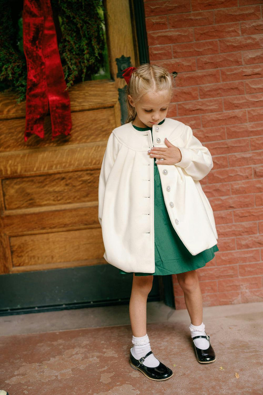 Mini Della Coat in Cream