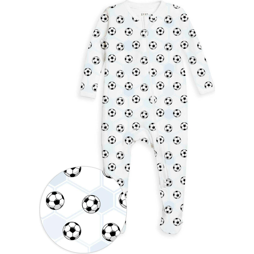 The Organic Zipper Footie [Soccer]