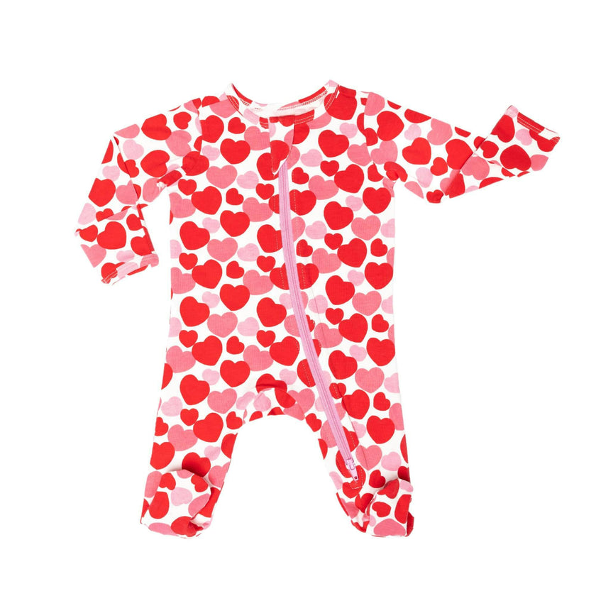 Organic Zippered Footed Onesie