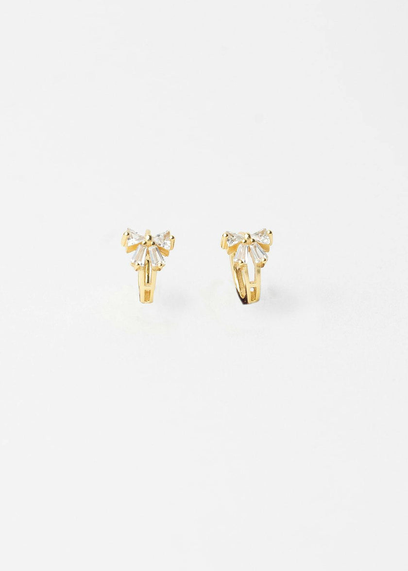Bow Buckle Hoops