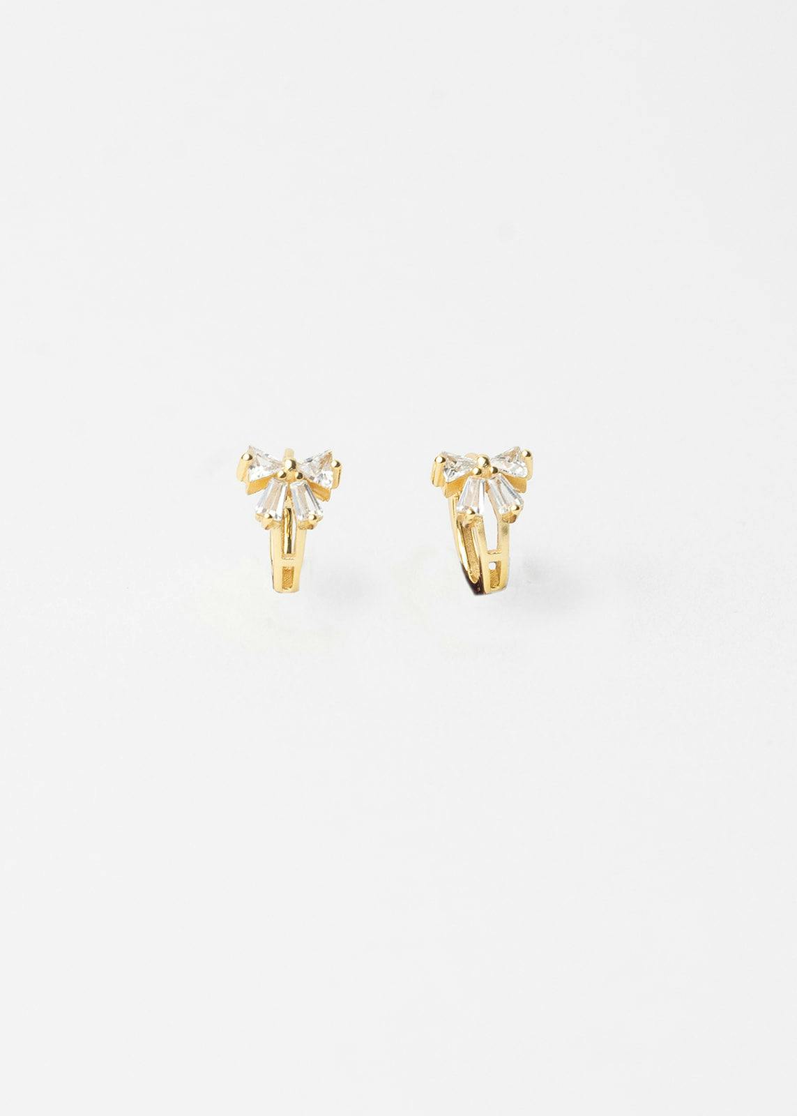 Bow Buckle Hoops