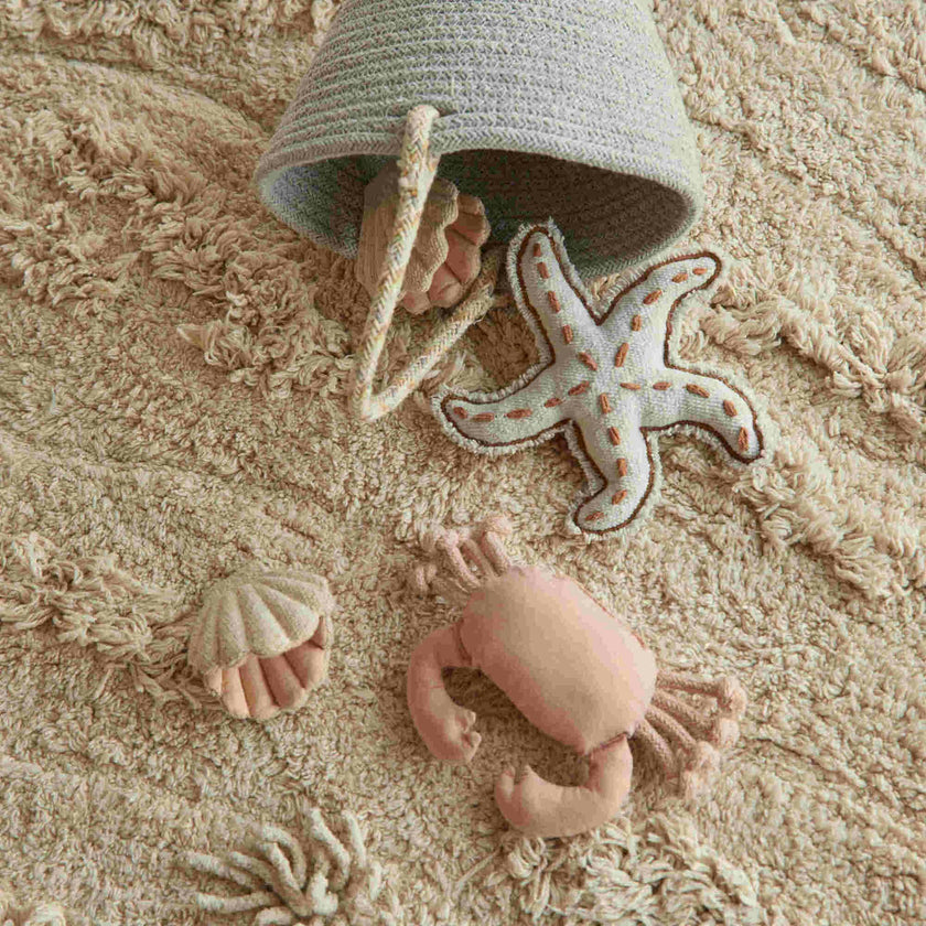 Island Washable Round Play Rug