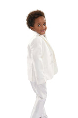 Ivory 5pc Peak Lapel Tuxedo