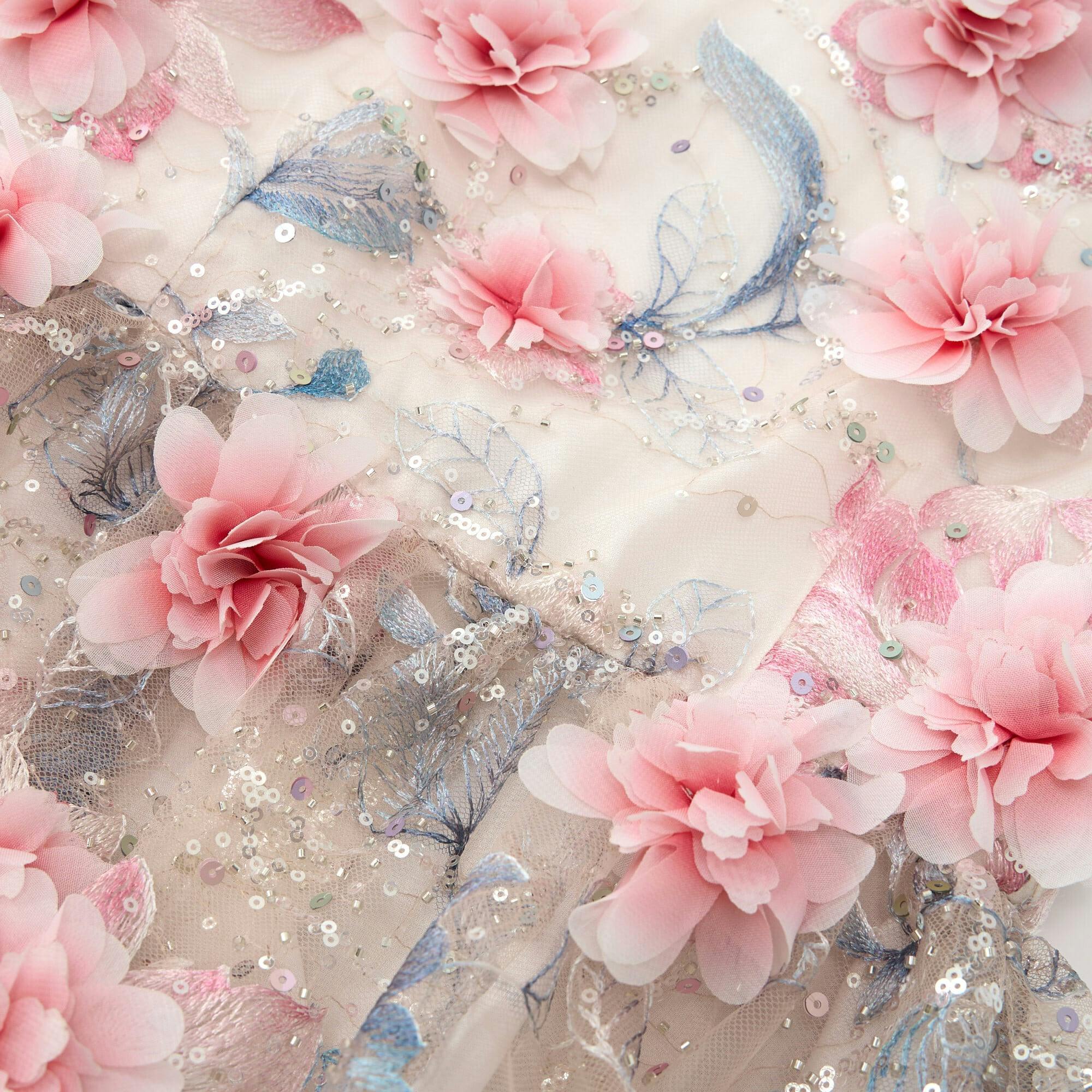 Rosalia Embroidered Mini Dress