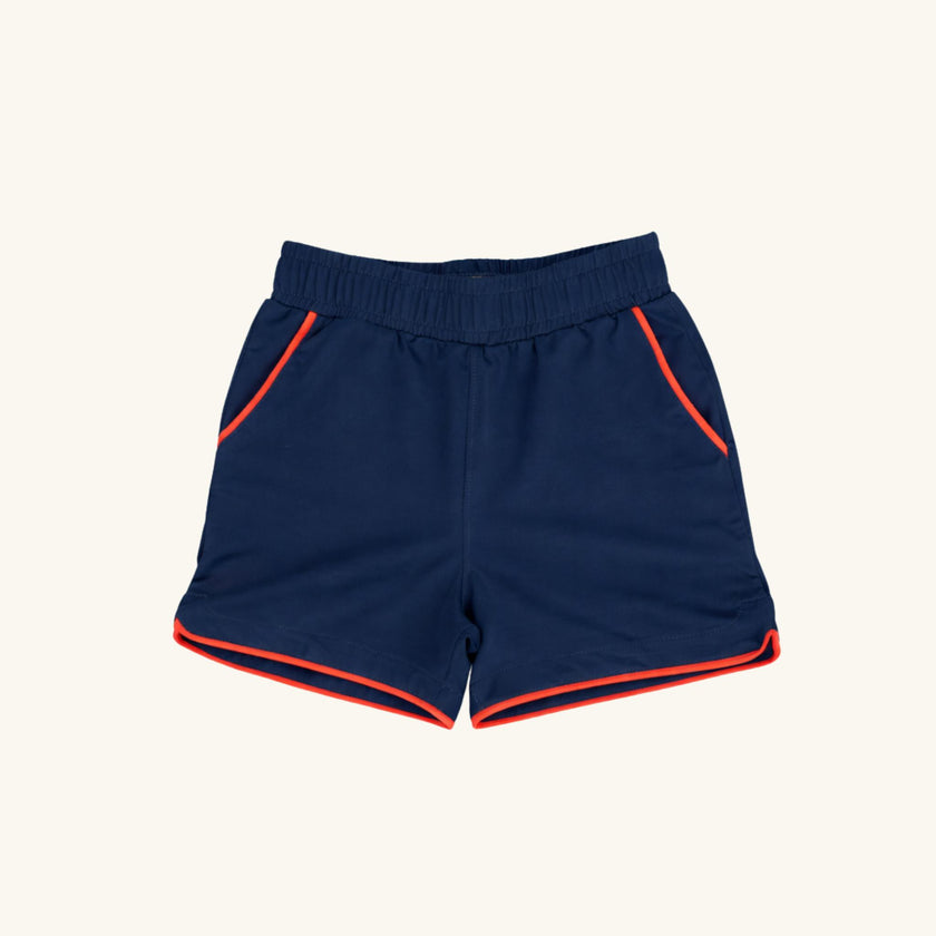 Boys' Court Shorts in Blue/Red