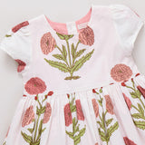 Girls Marisol Dress - Rose Dandelion
