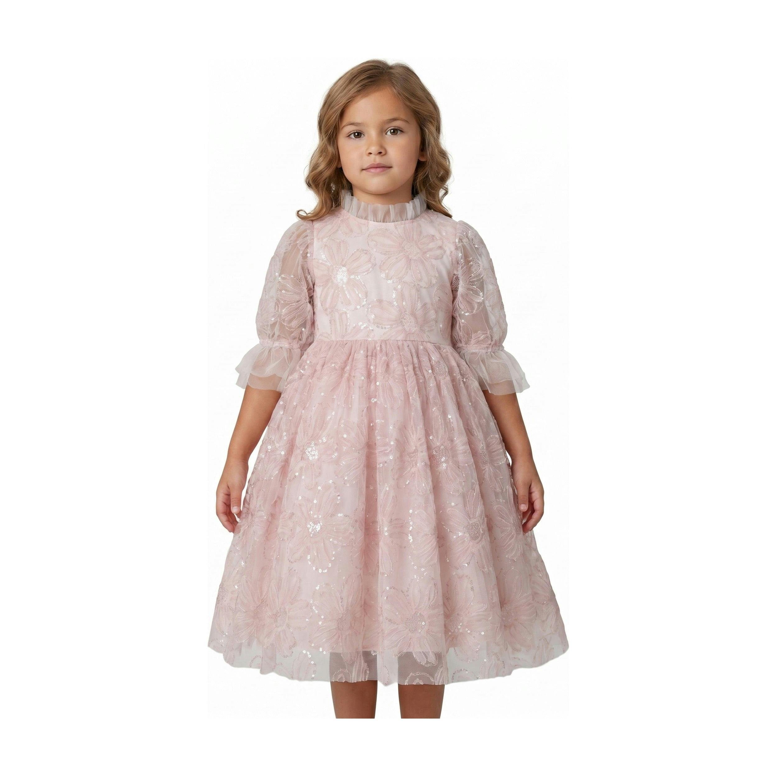 Blush Petal Music Box Dress