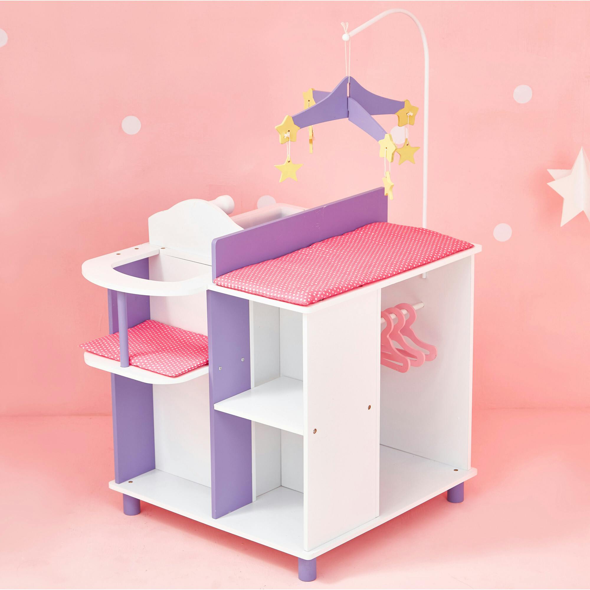 Little Princess Baby Doll Changing Station with Storage