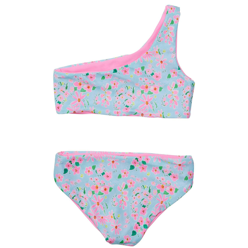 UPF50+ One Shoulder Reversible Bikini