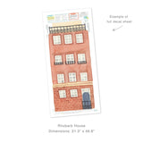 Rhubarb House • Peel-and-Stick Wall Decals